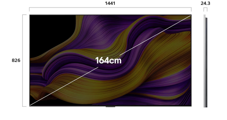 LG OLED evo AI 245cm (97) TV - Image 3